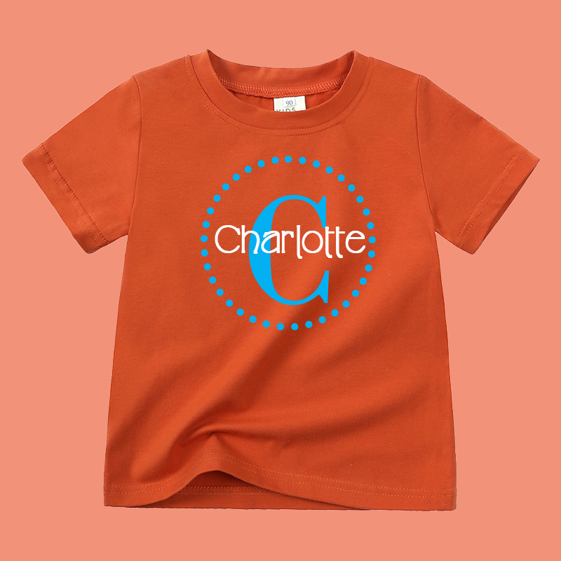 Personalized Kid Cozy Soft Color T-Shirt | inTee06