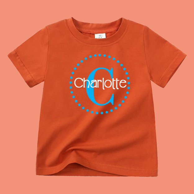 Personalized Kid Cozy Soft Color T-Shirt | inTee06