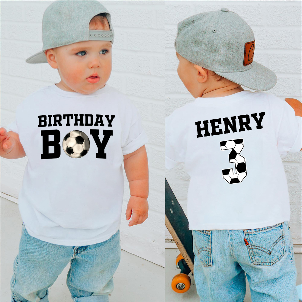 Personalized Sports Ball Games Birthday T-Shirt | inBirth19