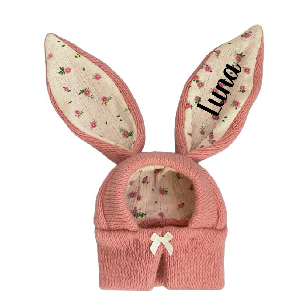 Personalized Easter Pet Knitted Bunny Ear Hat | inAccs14