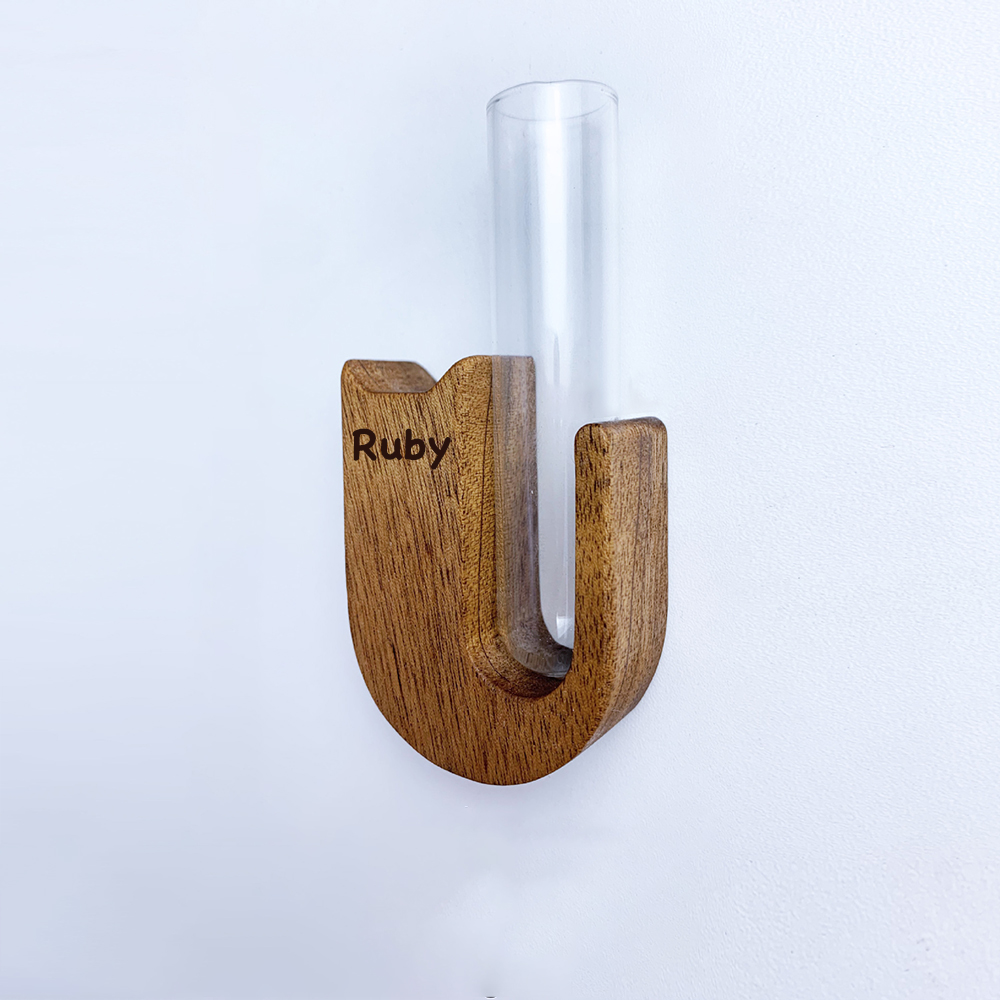 Personalized Wooden Cat Whisker Magnetic Holder | inAccs17