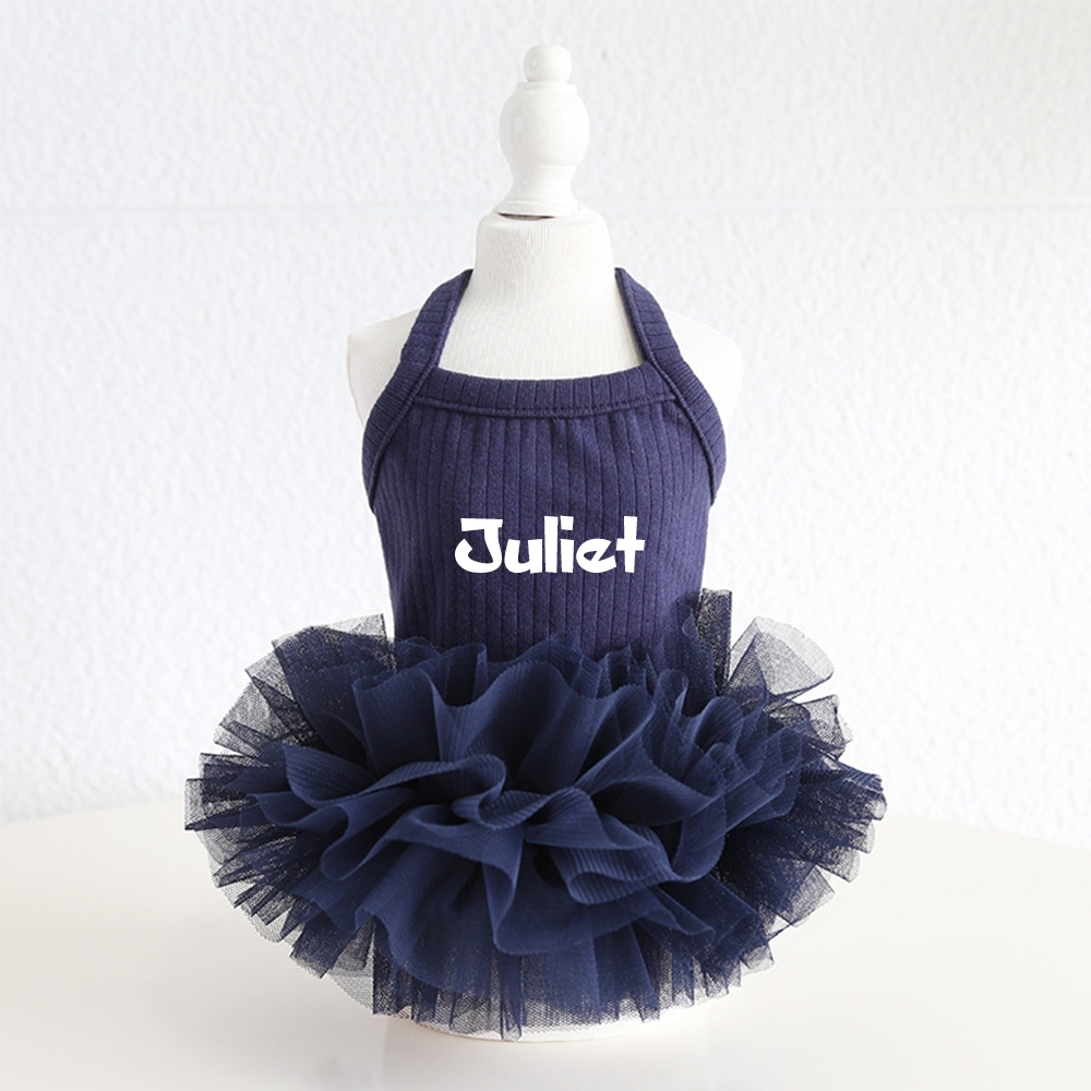 Personalized Name Pet Fluffy Tutu Dress | inCloth40