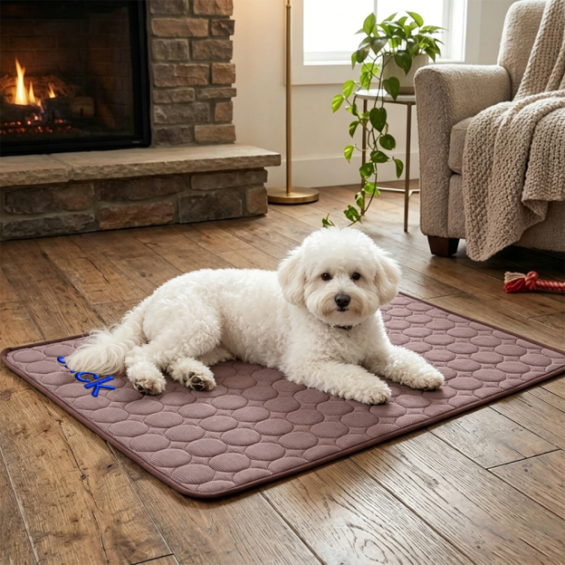 Personalized Embroidered Name Pet Summer Cooling Mat | inaccs45