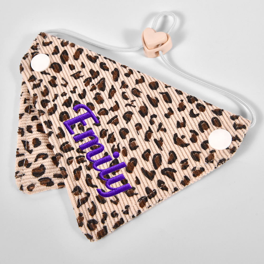 Personalized Embroidered Name Pet Bandana | inAccs51