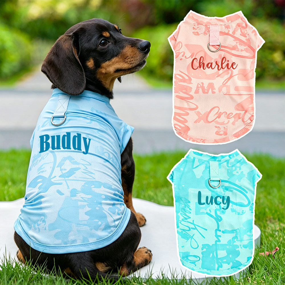 Personalized Pet Summer Ice Sensation Vest | inCloth109