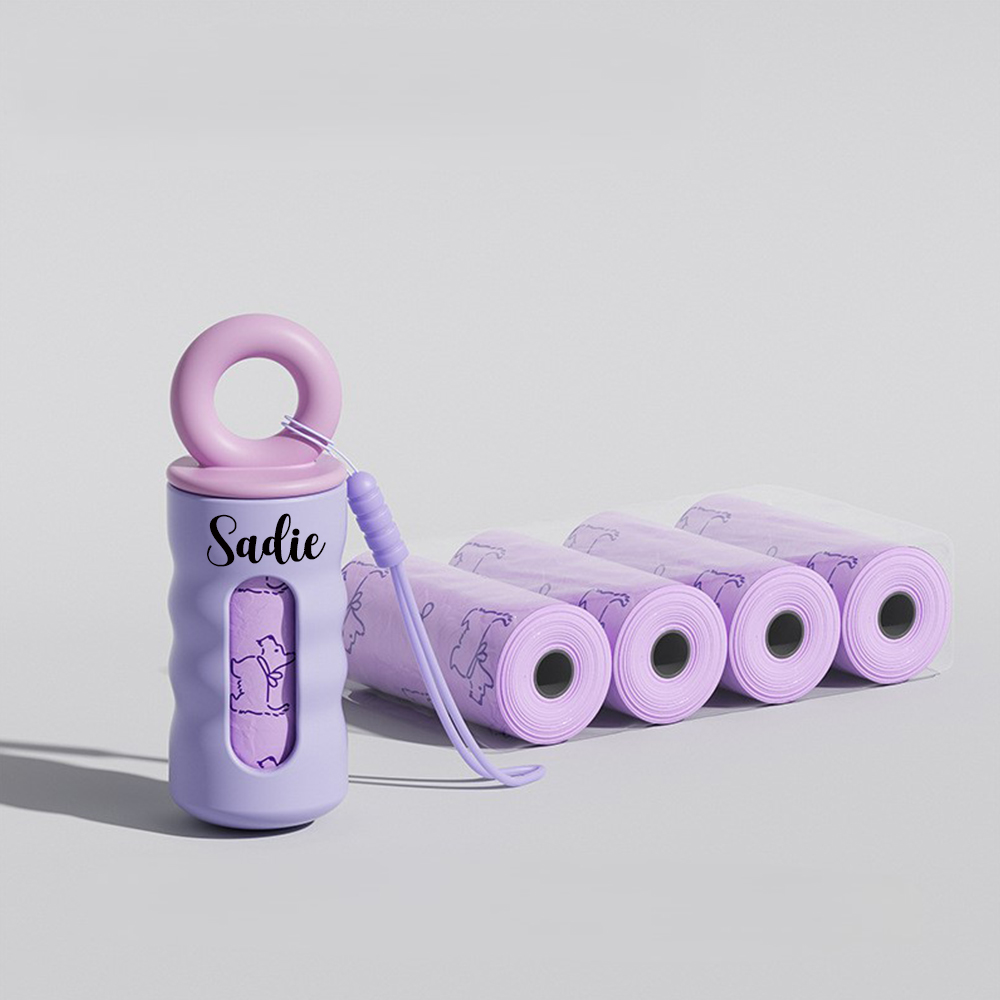 Personalized Portable Pet Poop Bag Organizer | inAccs57