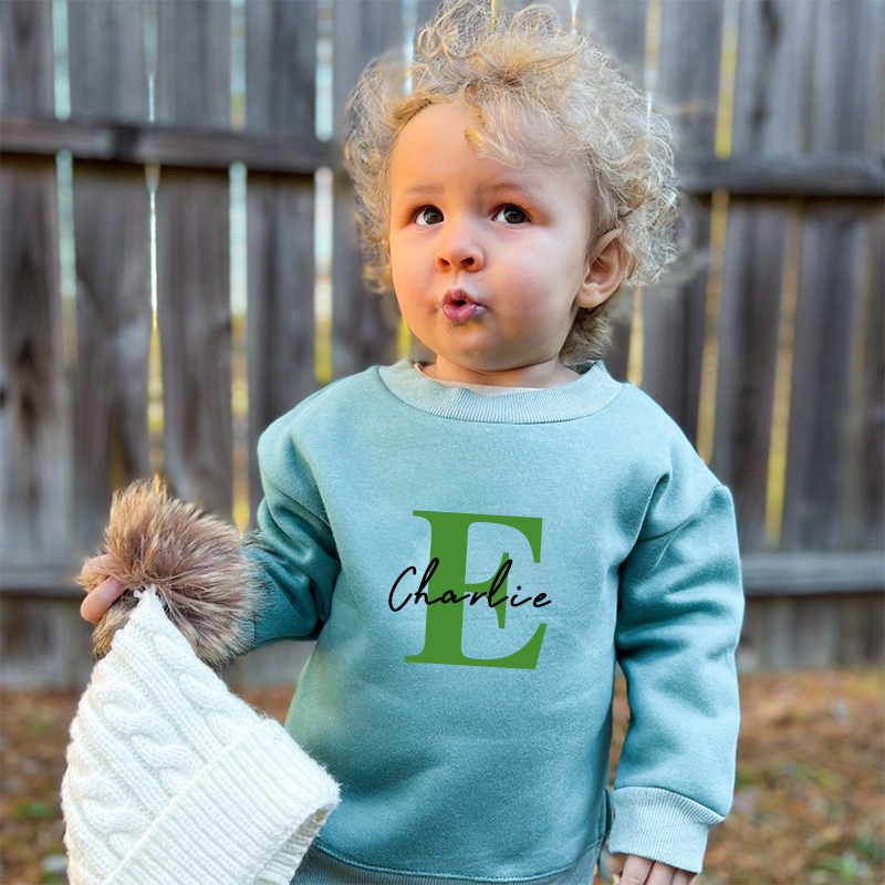 Personalized Kid Cozy Soft Crewneck Sweatshirt | inSweatshirt24
