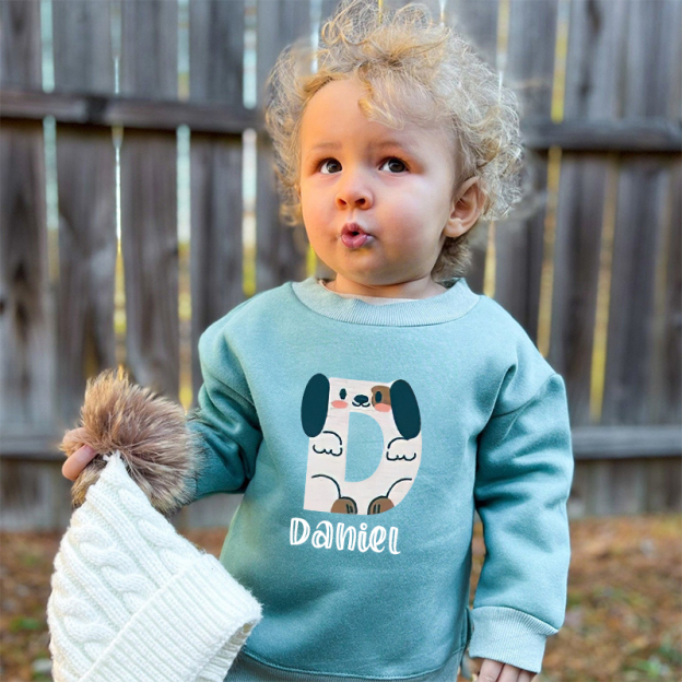 Personalized Kid Cozy Soft Crewneck Sweatshirt | inSweatshirt30