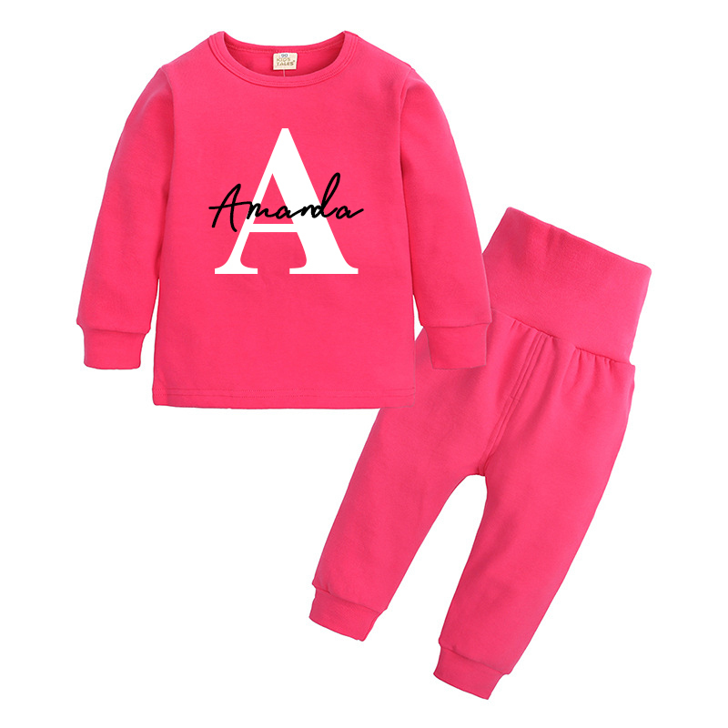 Personalized Kid Cozy Soft Loungewear Set | inSet37