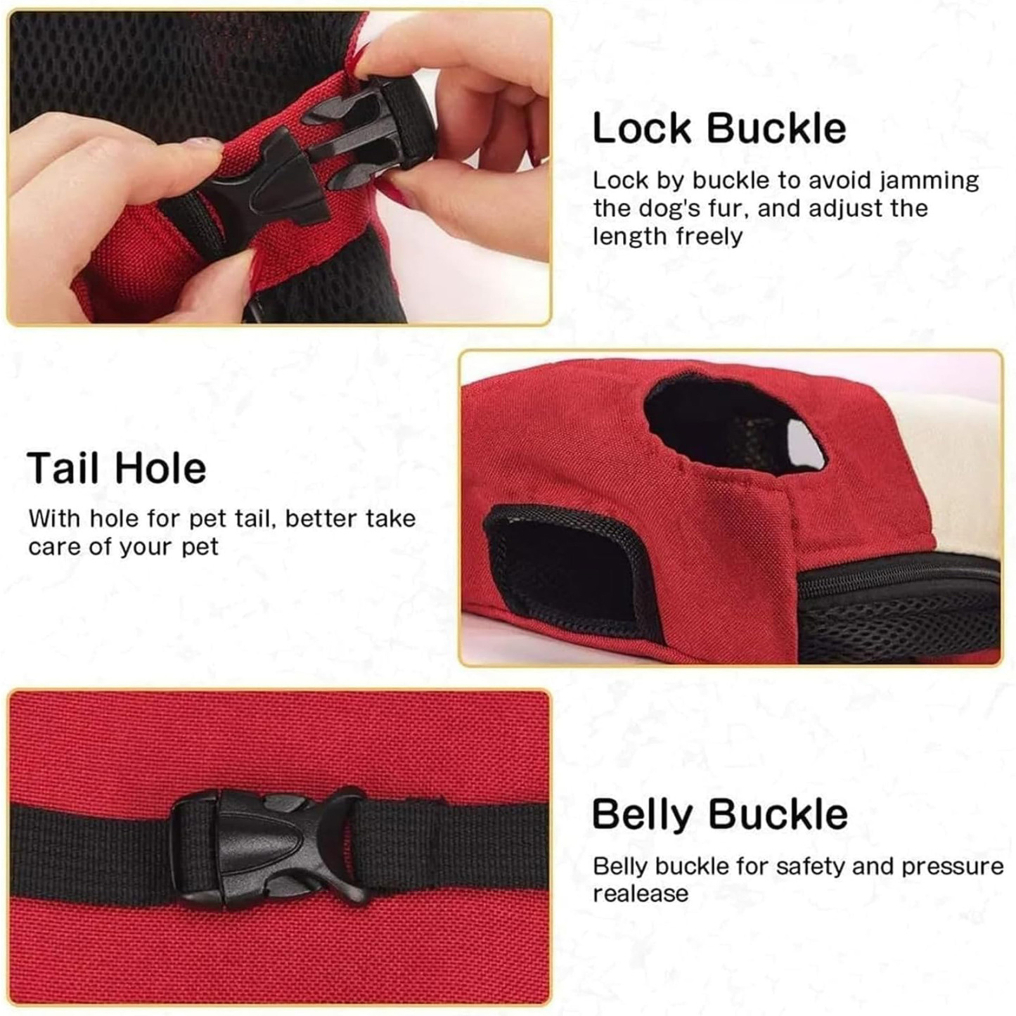 Personalized Leather Patch Name Pet Carrier Backpack | KKPet177