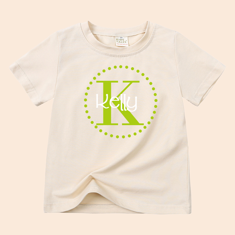 Personalized Kid Cozy Soft Color T-Shirt | inTee06