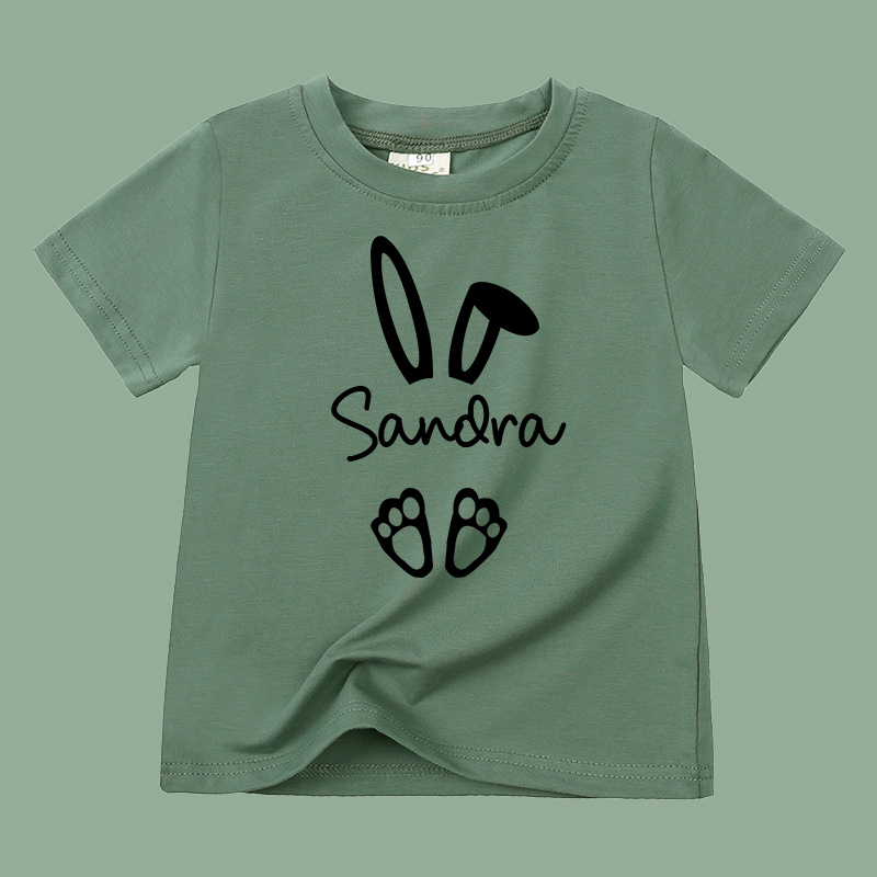 Personalized Kid Cozy Soft Easter T-Shirt | inTee07