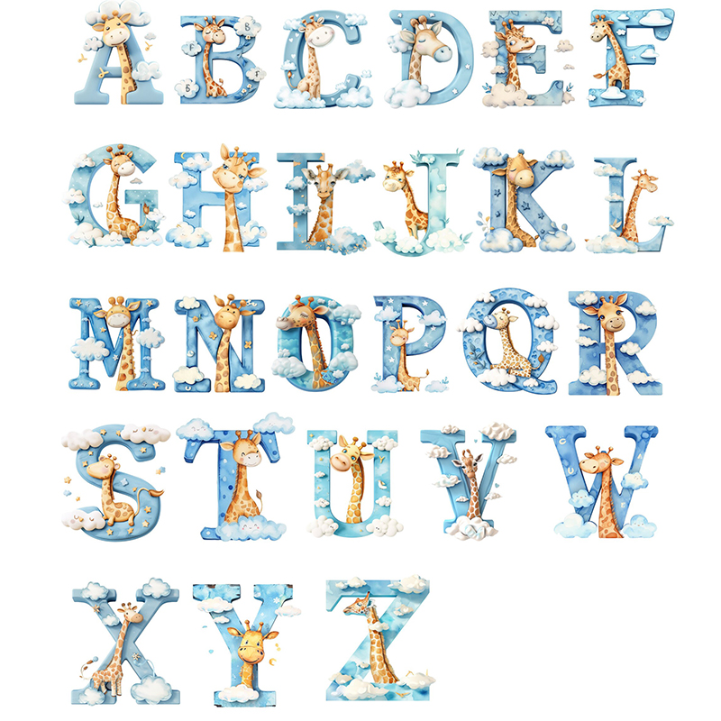 Personalized Kid Cozy Soft Giraffe Sweatshirt | inSweatshirt53