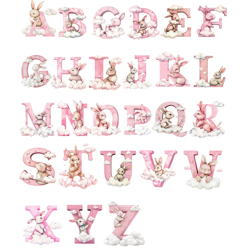 Personalized Kid Cozy Soft Pink Rabbit Sweatshirt | inSweatshirt54