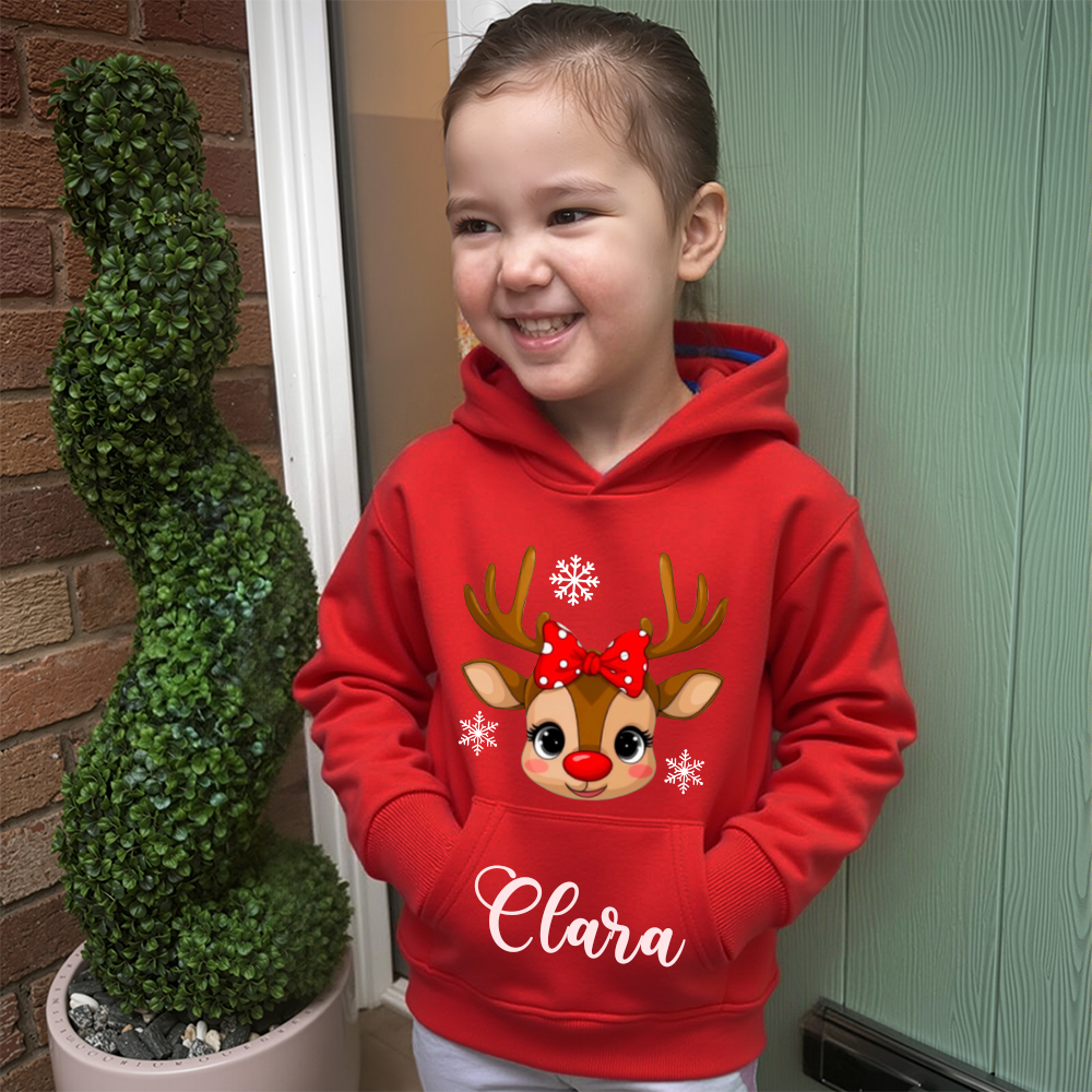 Personalized Kids Lovely Christmas Hoodie | InSweatshirt81