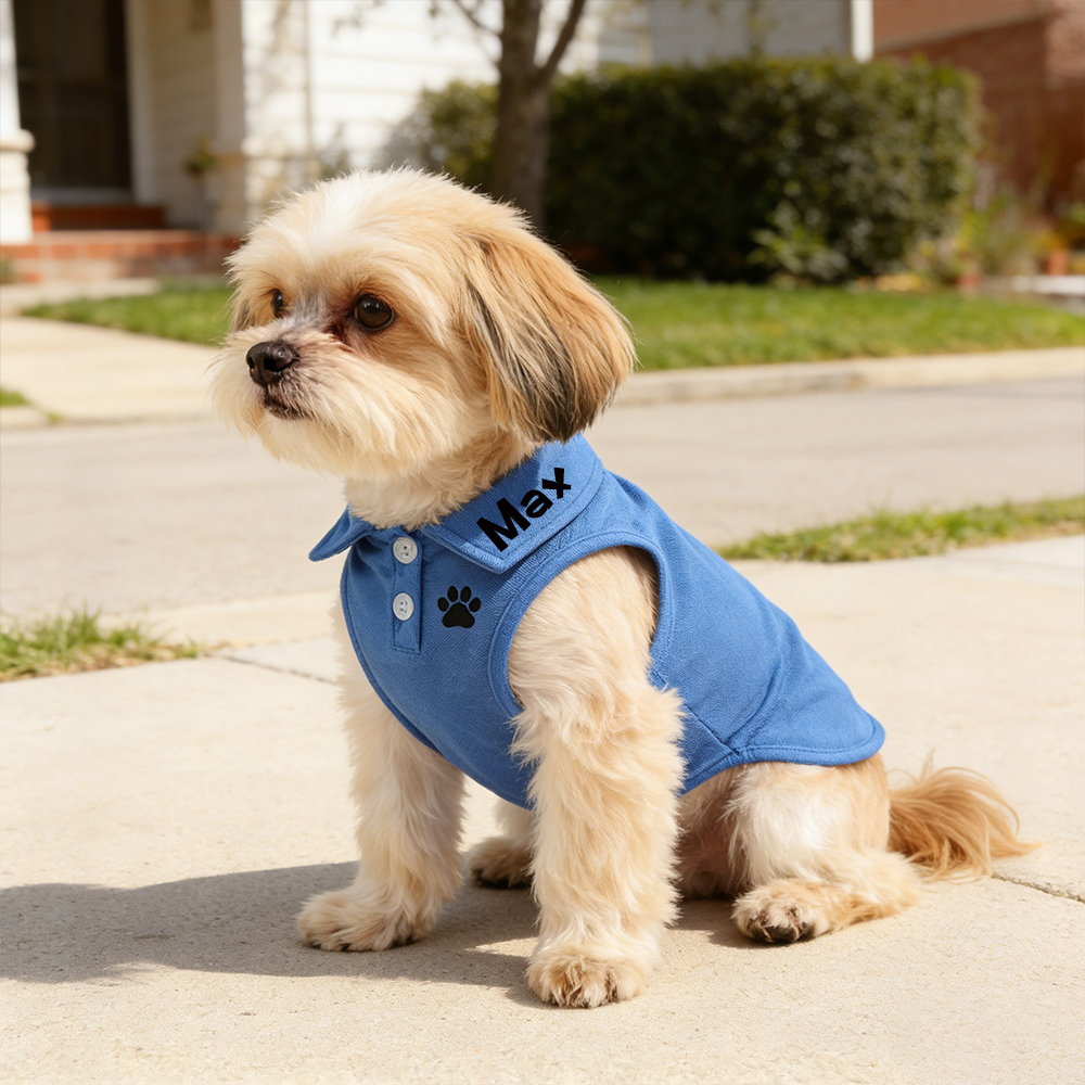 Personalized Name Pet Polo Shirt | inCloth16
