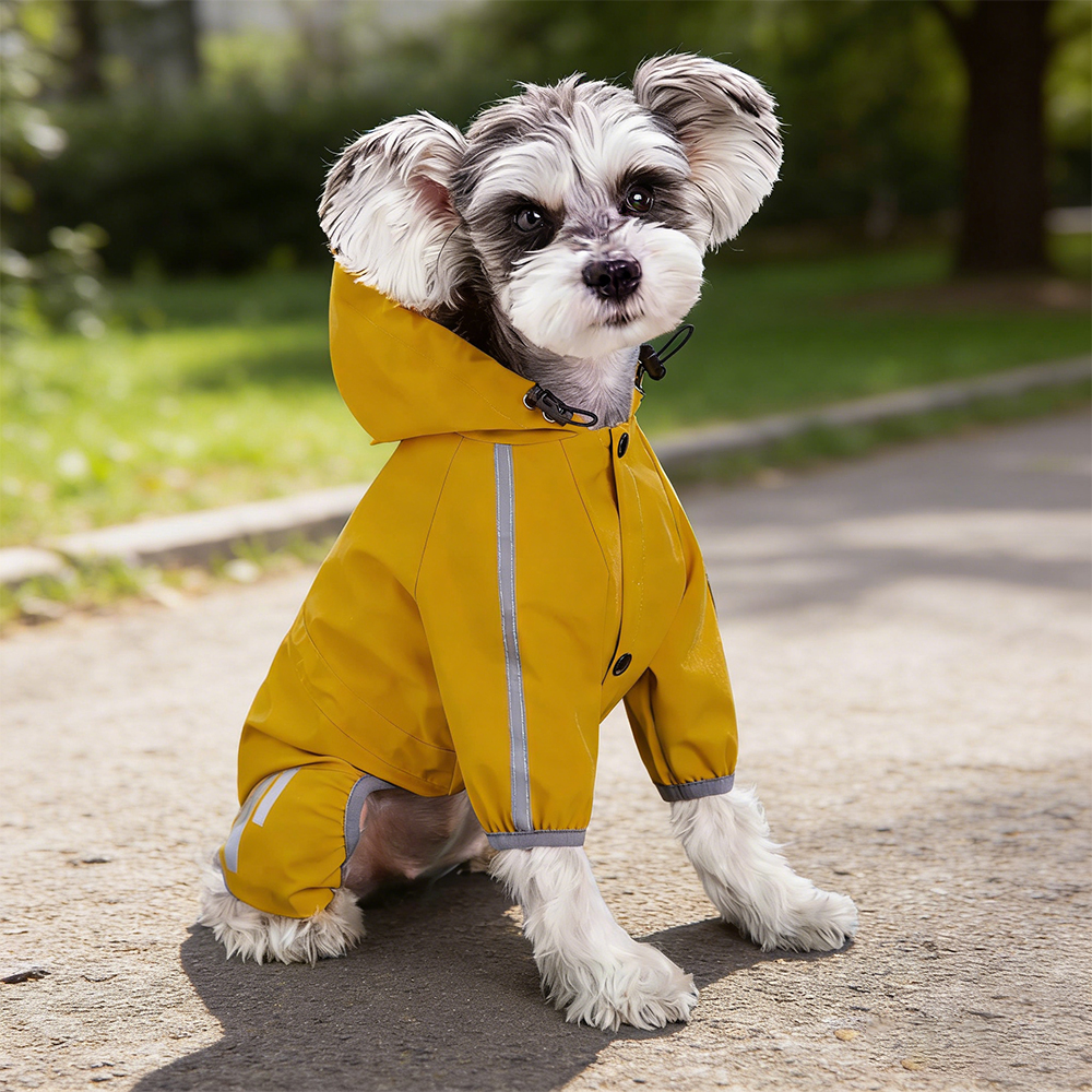 Personalized Name Waterproof Pet Raincoat | inCloth37