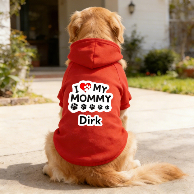 Personalized Mother's Day Pet Hoodie | inCloth46