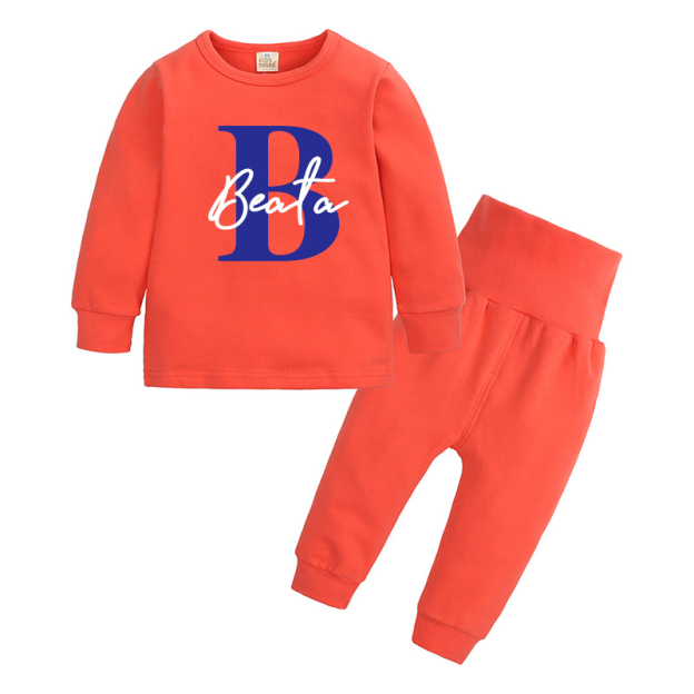 Personalized Kid Cozy Soft Loungewear Set | inSet37