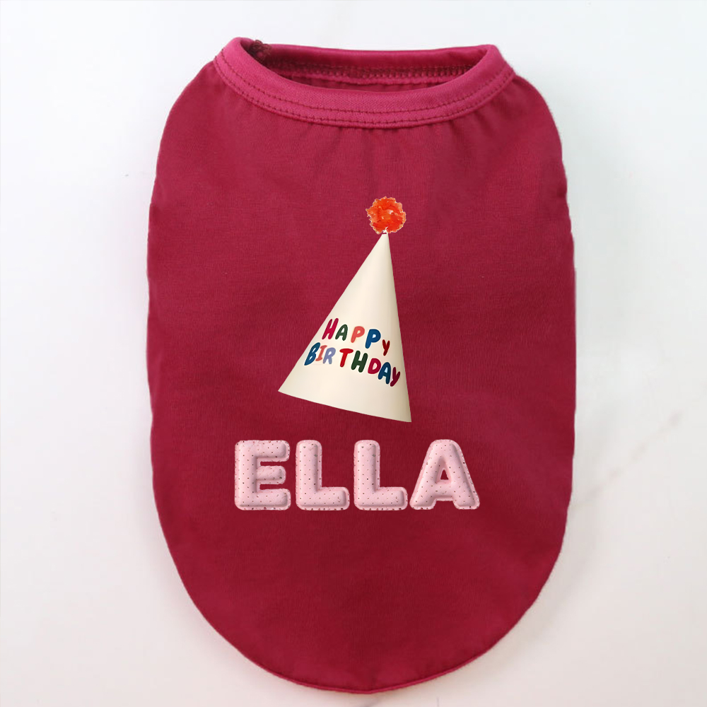 Personalized Name Funny Summer Pet Vest | inCloth89