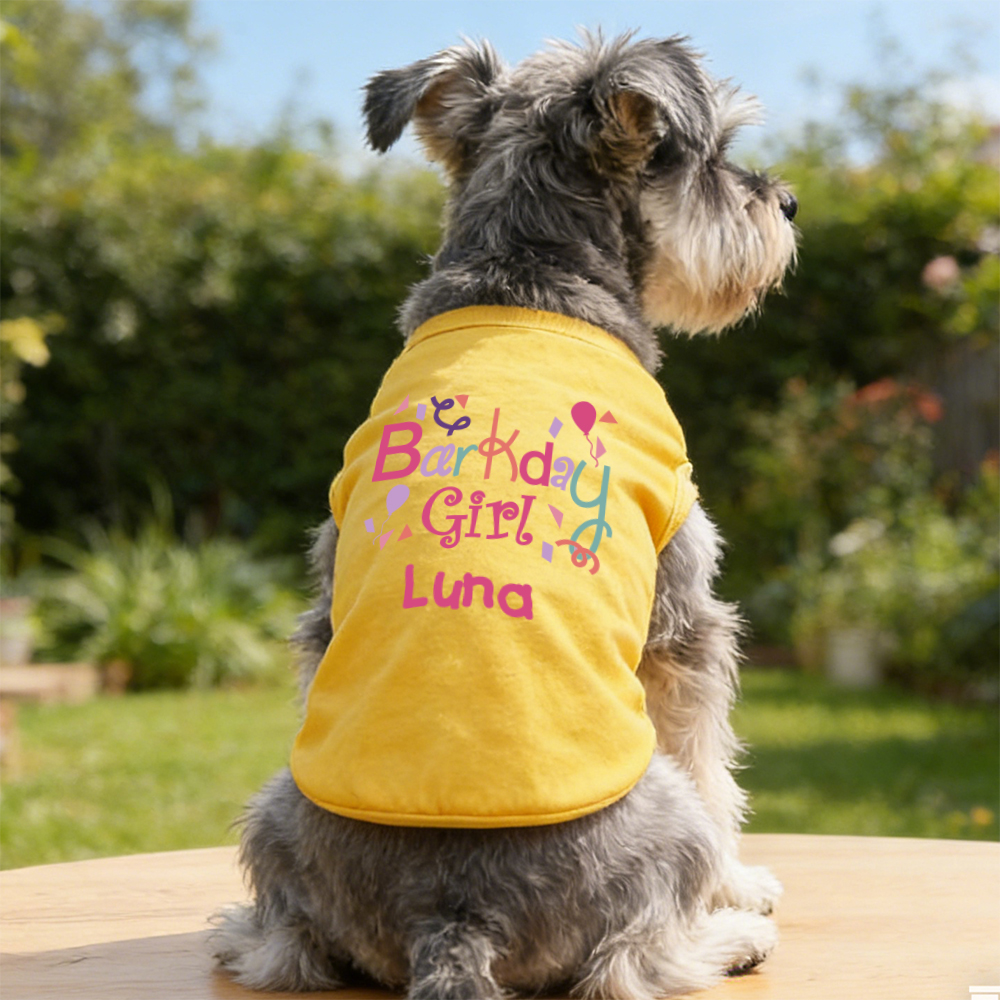 Personalized Name Birthday Pet Shirt | inCloth94