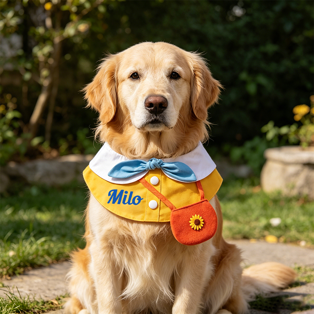 Personalized Embroidered Name Pet Collar | inAccs48