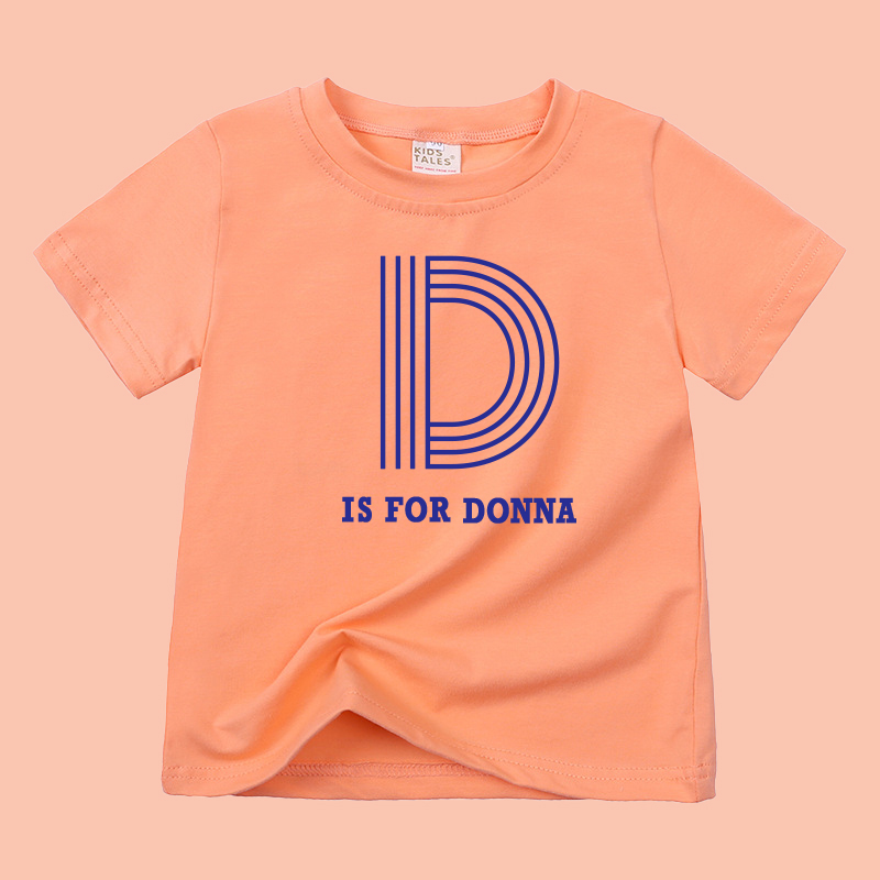 Personalized Kid Cozy Soft Color T-Shirt | inTee02