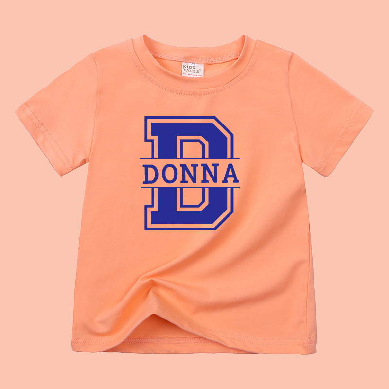 Personalized Kid Cozy Soft Color T-Shirt | inTee05