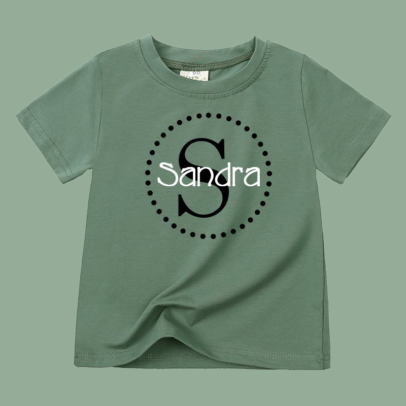 Personalized Kid Cozy Soft Color T-Shirt | inTee06