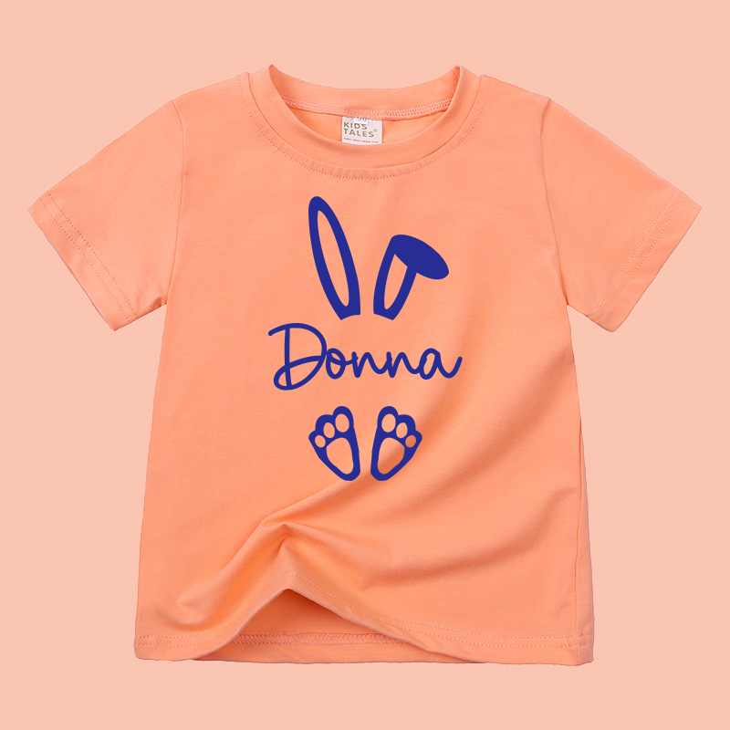 Personalized Kid Cozy Soft Easter T-Shirt | inTee07
