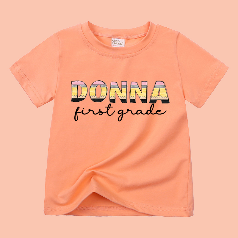 Personalized Kid Cozy Back to School T-Shirt | inTee10