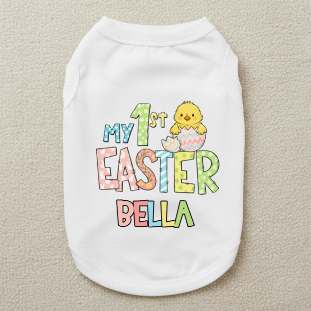 Personalized Pet's First Easter Shirt | inCloth35