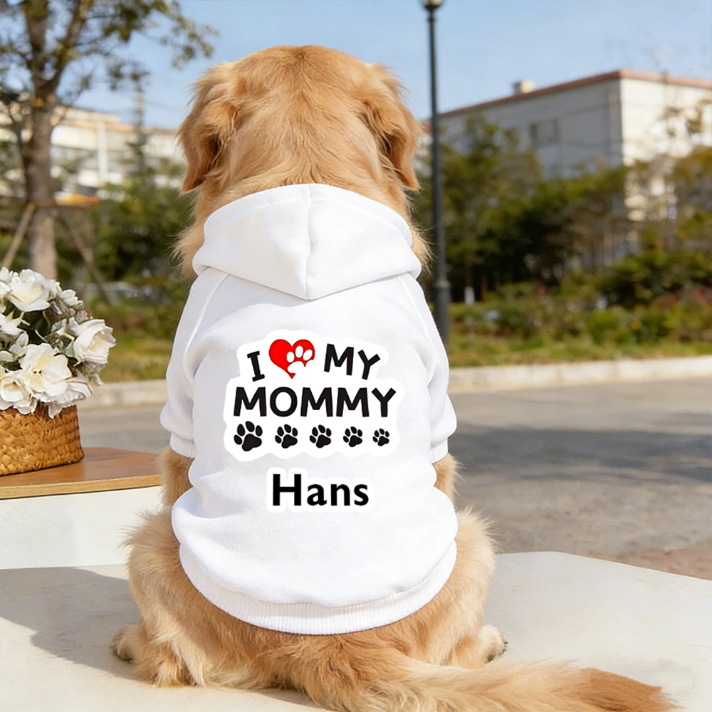 Personalized Mother's Day Pet Hoodie | inCloth46