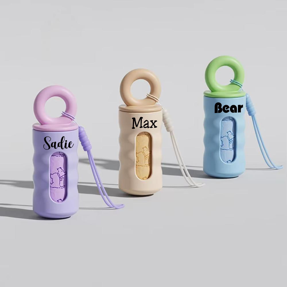 Personalized Portable Pet Poop Bag Organizer | inAccs57