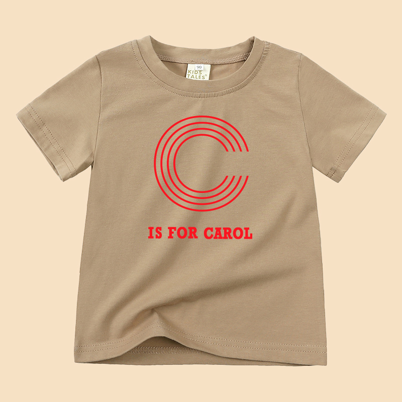 Personalized Kid Cozy Soft Color T-Shirt | inTee02