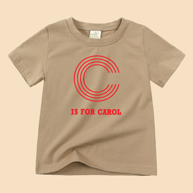 Personalized Kid Cozy Soft Color T-Shirt | inTee02