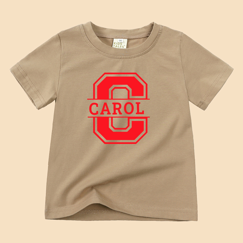 Personalized Kid Cozy Soft Color T-Shirt | inTee05