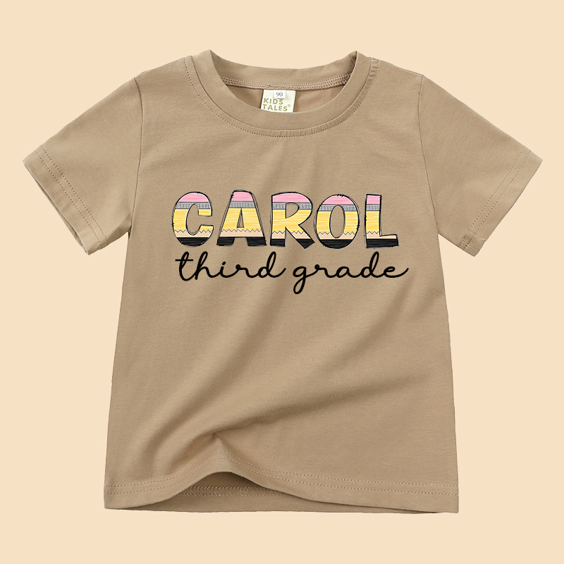 Personalized Kid Cozy Back to School T-Shirt | inTee10