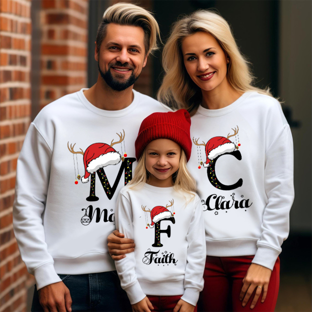 Personalized Christmas Matching Family Sweatshirt | InFamily02