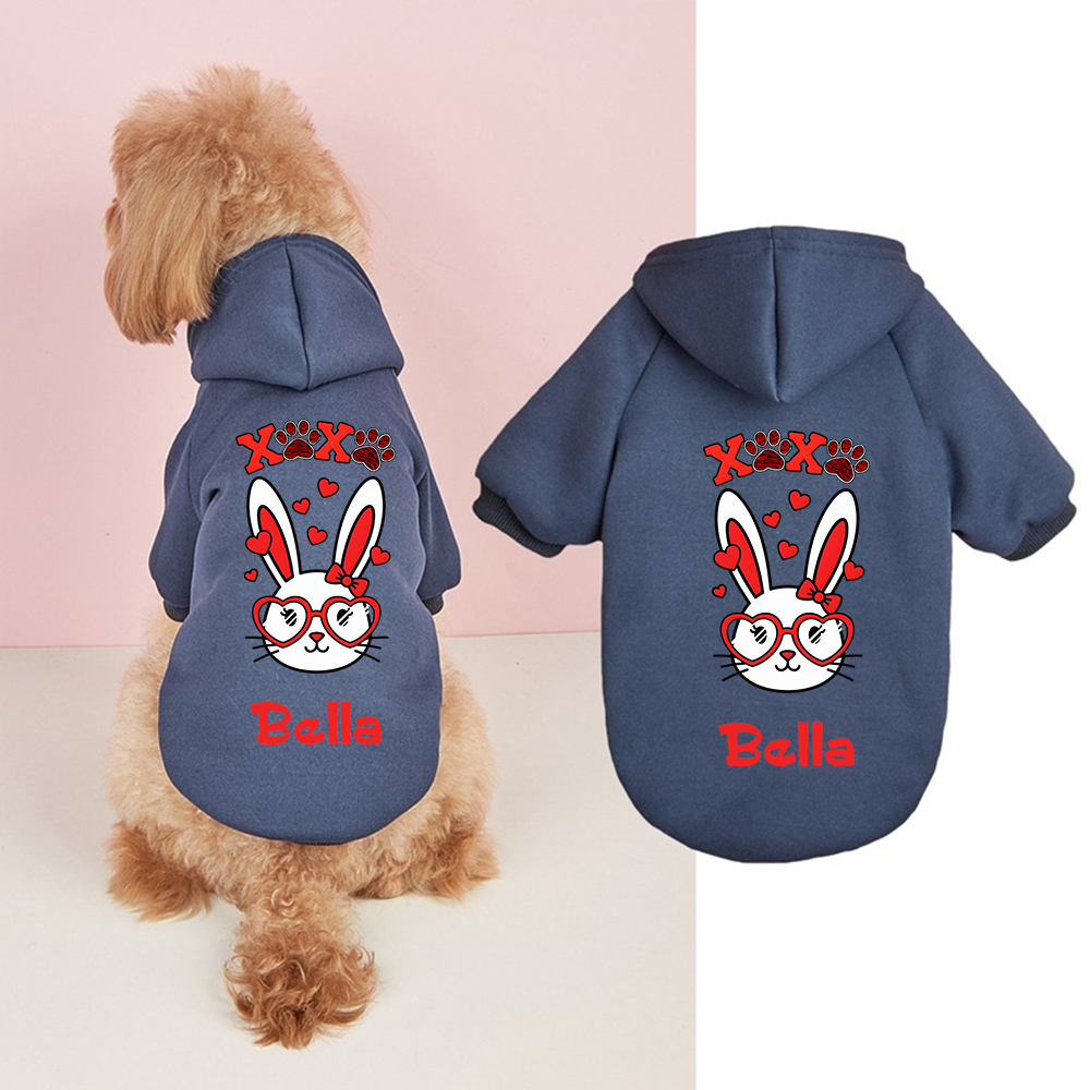 Personalized Name Easter Pet Bunny Hoodie | inCloth29