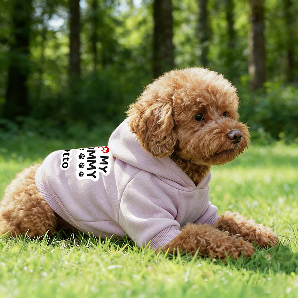 Personalized Mother's Day Pet Hoodie | inCloth46
