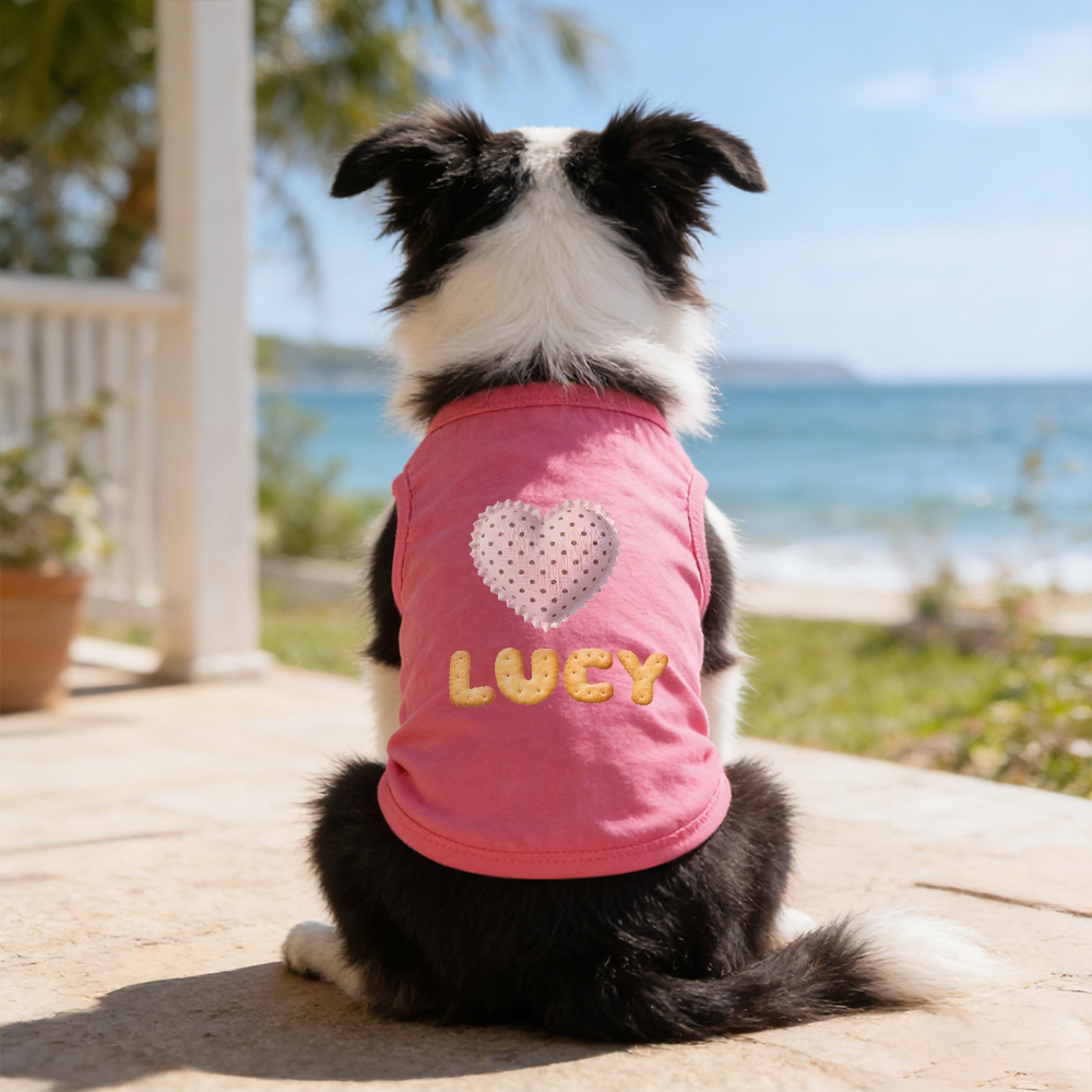 Personalized Name Funny Summer Pet Vest | inCloth89