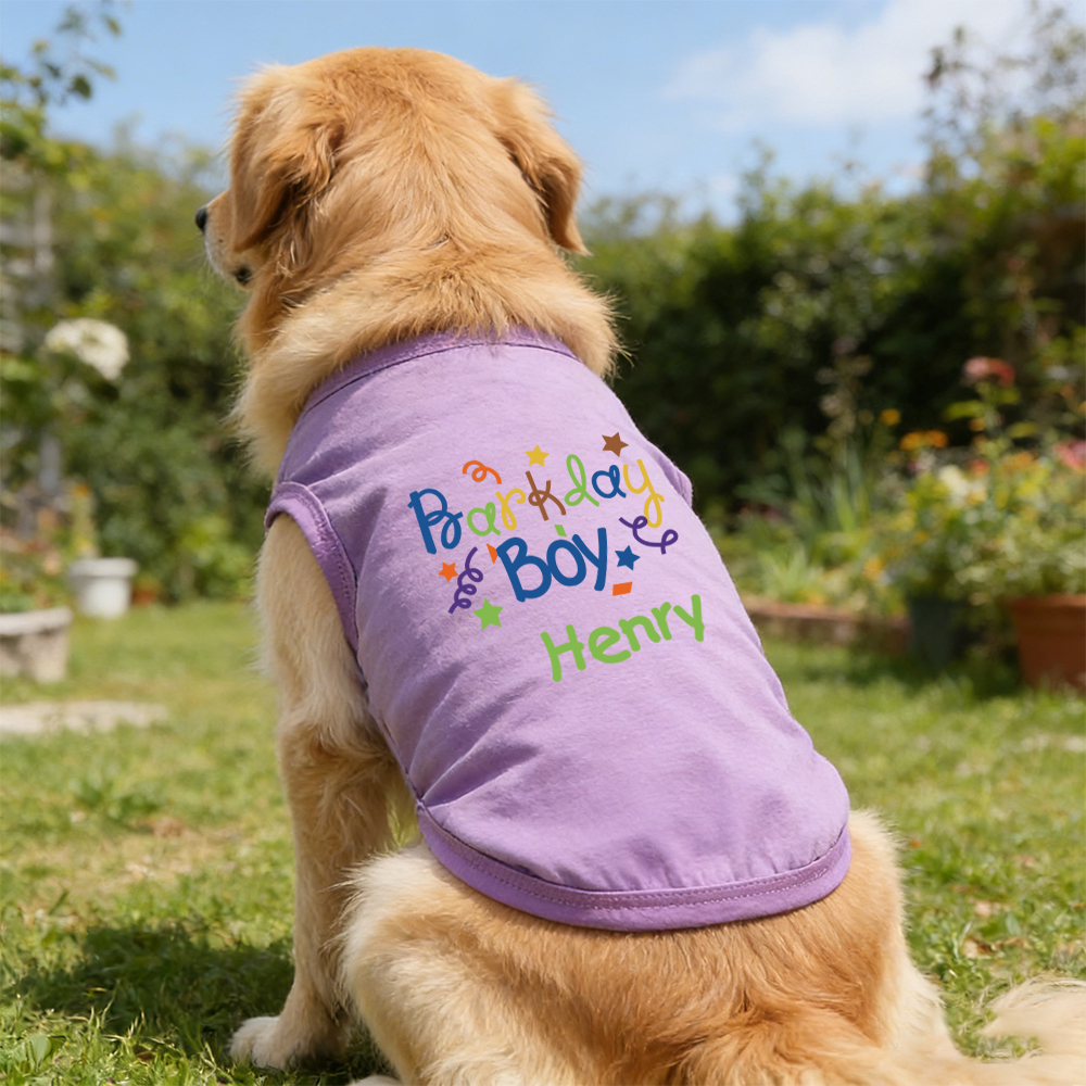 Personalized Name Birthday Pet Shirt | inCloth94