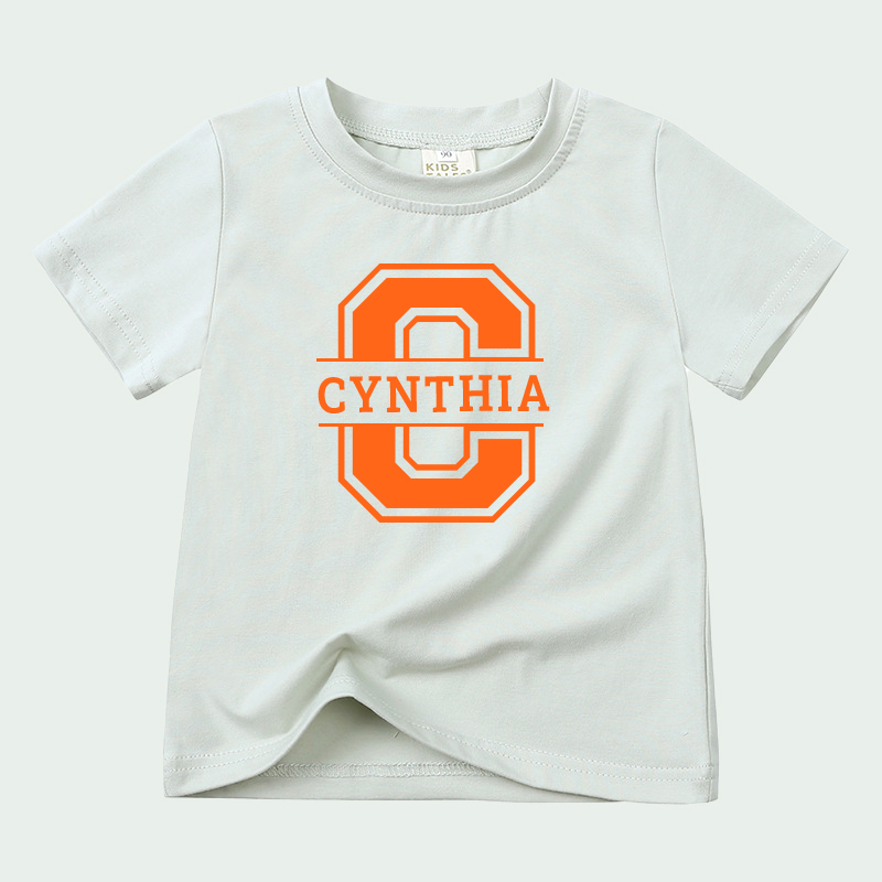 Personalized Kid Cozy Soft Color T-Shirt | inTee05