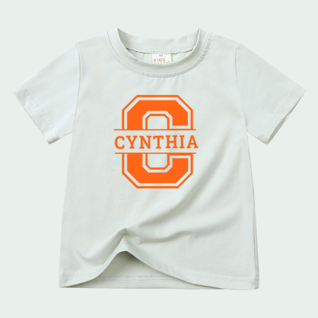 Personalized Kid Cozy Soft Color T-Shirt | inTee05
