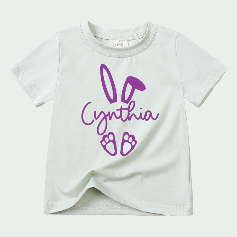Personalized Kid Cozy Soft Easter T-Shirt | inTee07