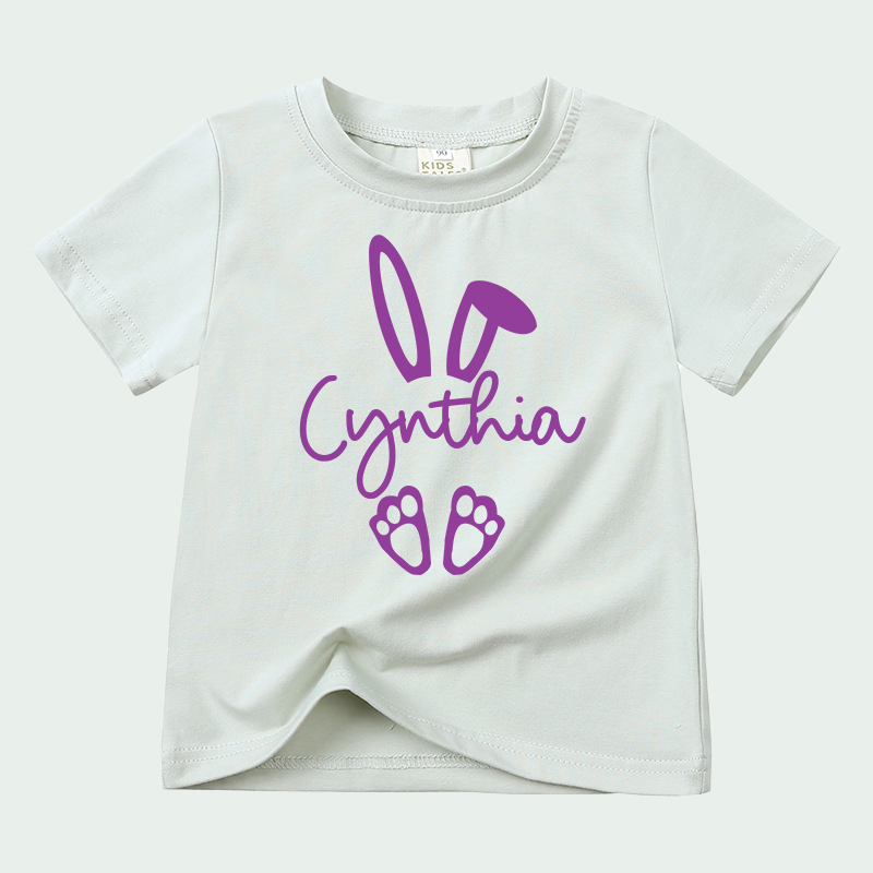 Personalized Kid Cozy Soft Easter T-Shirt | inTee07