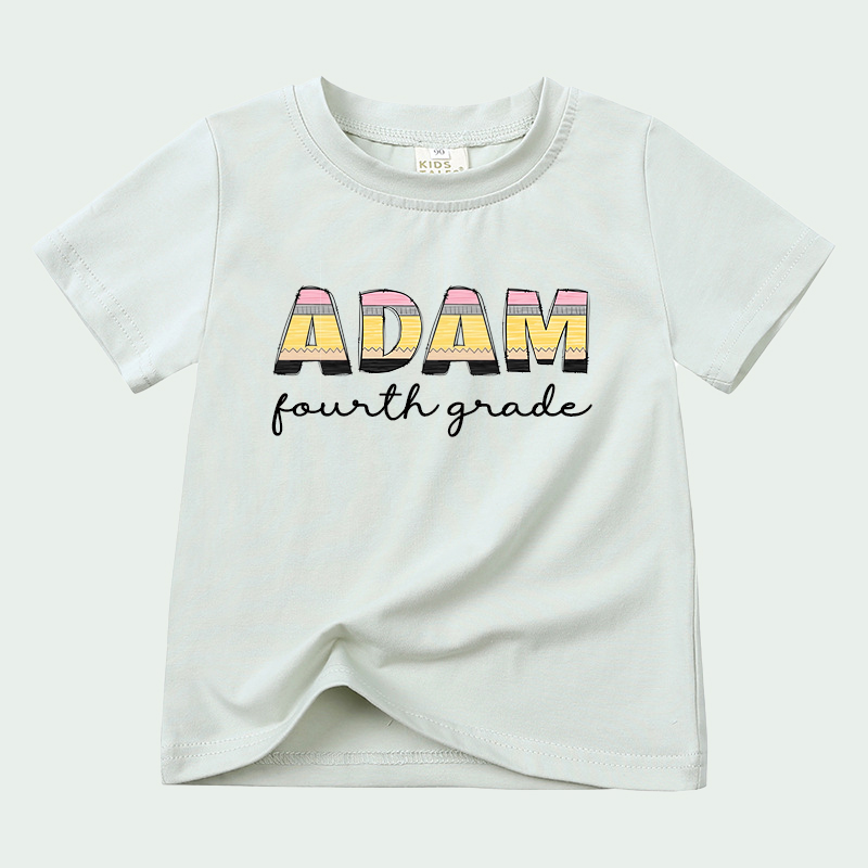 Personalized Kid Cozy Back to School T-Shirt | inTee10