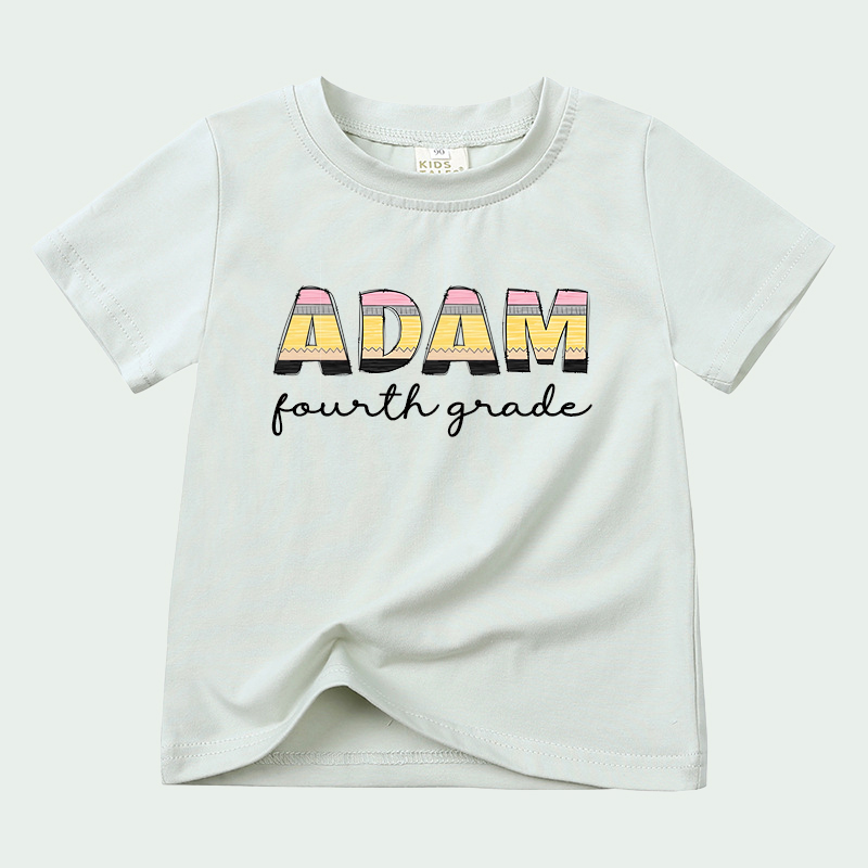 Personalized Kid Cozy Back to School T-Shirt | inTee10