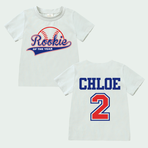 Personalized Basketball Rookie Of The Year Birthday T-Shirt | inBirth10